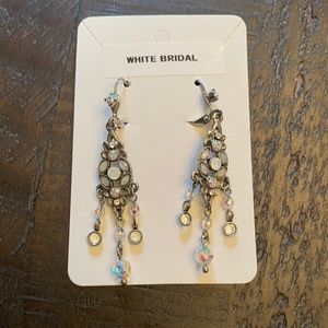White Bridal Sorrelli Earrings